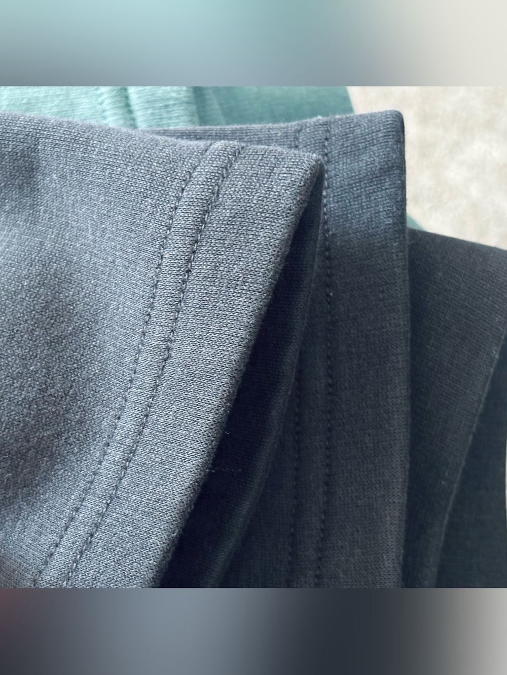 Old Navy Lined Stretch Pull-On Leggings - Blk/Teal
Size: (8). Cozy! - Picture 9 of 10